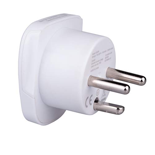 Denmark Dinamarca, Greenland Adapter Viaje Plug Tipo K to a UK US USA American AUS Australia EU Europe European Asia China Thailand Tailandia Ireland Adaptador Universal Enchufe Internacional 3 Pin