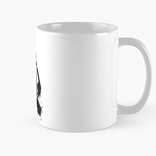 DesignDetail Satsuki Otaku Ryuko Anime Ragyo Matoi Mako NUI Kiryuin Manga Mankanshoku La Mejor Taza de café de cerámica de mármol Blanco de 11 oz