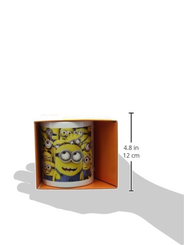 Despicable Me 2 Many Minions - Taza de cerámica, diseño de GRU 2. Mi Villano Favorito