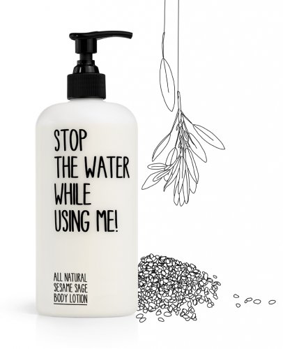 Detener el agua mientras se use me all natural Barrio Sésamo Sage – Loción corporal (200 ml)