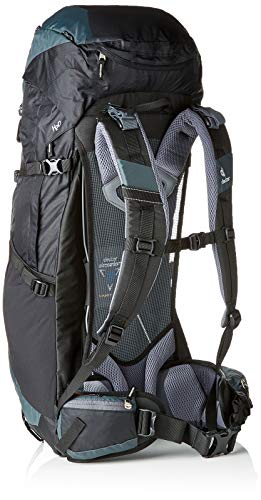 Deuter Futura Pro Mochila para Montaña, Unisex Adulto, Negro (Black/Granite), 44 l