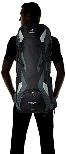 Deuter Futura Pro Mochila para Montaña, Unisex Adulto, Negro (Black/Granite), 44 l