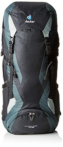 Deuter Futura Pro Mochila para Montaña, Unisex Adulto, Negro (Black/Granite), 44 l