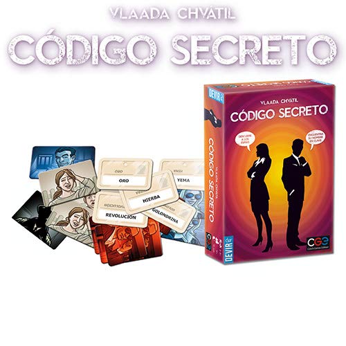 Devir- Código Secreto Juego de Mesa, Multicolor, única (BGCOSE)