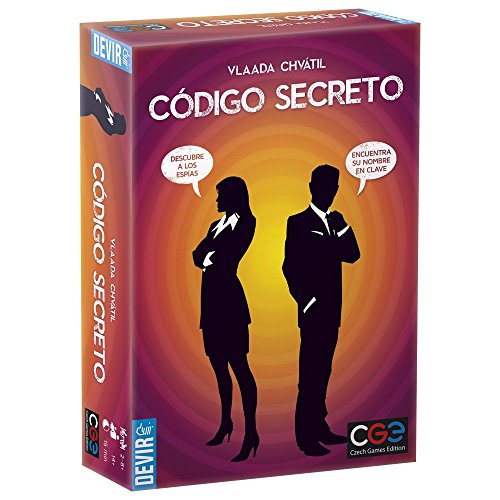 Devir- Código Secreto Juego de Mesa, Multicolor, única (BGCOSE)