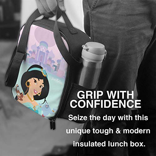 DFGA Insulated lunch bag Bolsa de almuerzo Caja de almuerzo con aislamiento Bolsa de asas de Aladdin Bolsa más fresca Recipientes de preparación de comidas para mujeres Hombres Adultos