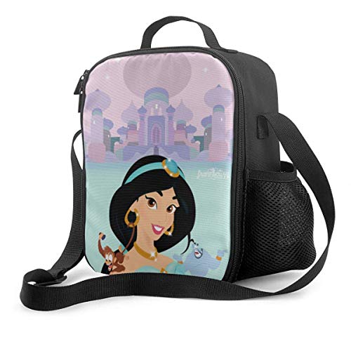 DFGA Insulated lunch bag Bolsa de almuerzo Caja de almuerzo con aislamiento Bolsa de asas de Aladdin Bolsa más fresca Recipientes de preparación de comidas para mujeres Hombres Adultos