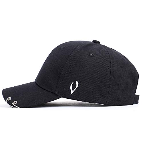 DGFB Gorra De Béisbol Hombres Hip-Hop Gorra Femenina Aros Amantes Sombrilla Sombrero Casquette Homme