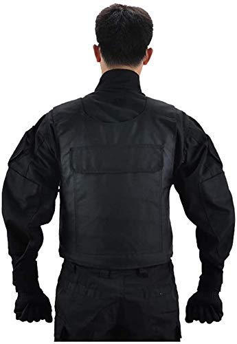 DGHJK Ropa de protección Dura, Chaleco táctico de Seguridad, sección Delgada, a Prueba de Cortes, Ropa Resistente a Las puñaladas, al Aire Libre, Anti-Cuchillo, Chalecos, Suministros Anti-Defensa