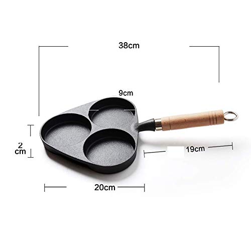 DHTOMC Sartén, Tortilla, Antiadherente Pan, (Forma: B) Xping (Size : B)