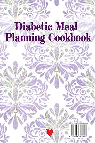 Diabetic Meal Planning Cookbook: Glucose Monitoring Portable 6in x 9in Blank Diabetes Recipe Pages For Healthy Low Sugar Meals - Low Glucose ... Fitness Projects, Meal Plans & Strong