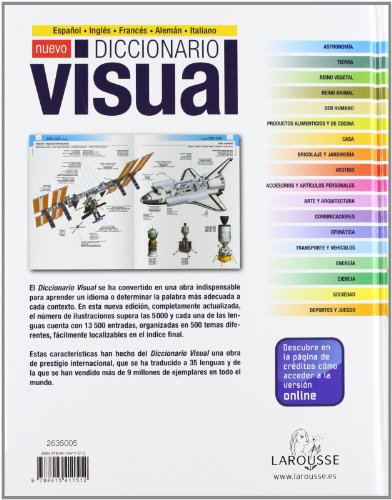 Diccionario Visual Multilingüe + online (Larousse - Diccionarios Visuales)