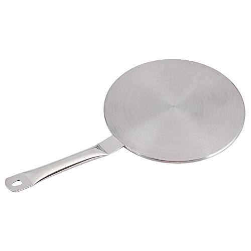 Difusor de calor - Convertidor del difusor de calor del acero inoxidable para la cocina del gas/eléctrica/de inducción, dos clases de tamaño (Size : 24CM)