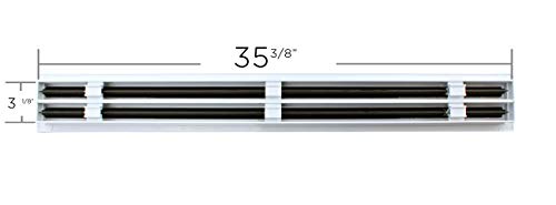 Difusor de ranura lineal de 36 pulgadas - Cubierta de ventilación de CA - Registro HVAC