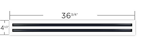 Difusor de ranura lineal de 36 pulgadas - Cubierta de ventilación de CA - Registro HVAC