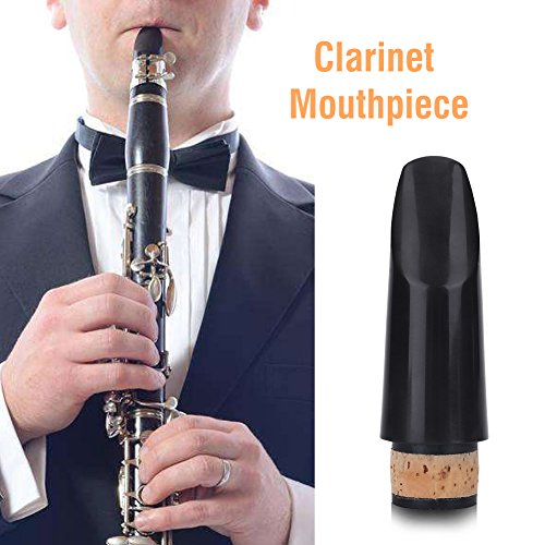 Dilwe Boquilla de Clarinete, Boquilla Profesional de Clarinete de ABS Corcho para Instrumentos de Clarinete