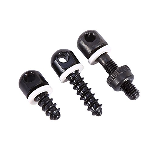 Dioche Adaptador de EspáRrago Giratorio de Eslinga Rifle Screw, 3X Desmontaje Rápido Adaptador de Tornillo de Eslinga Base de Herramientas Giratorias para la Caza con Escopeta