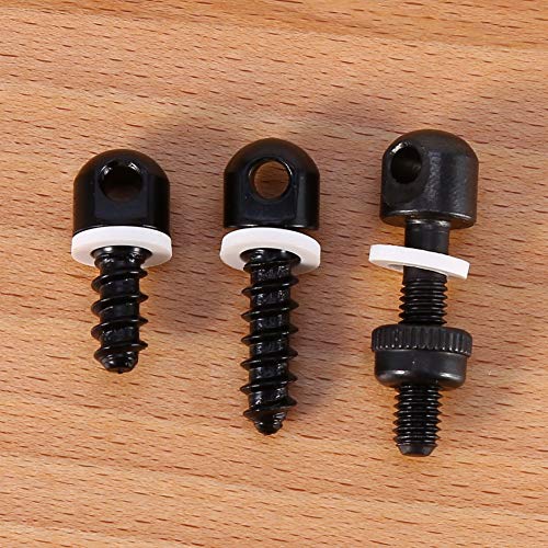 Dioche Adaptador de EspáRrago Giratorio de Eslinga Rifle Screw, 3X Desmontaje Rápido Adaptador de Tornillo de Eslinga Base de Herramientas Giratorias para la Caza con Escopeta