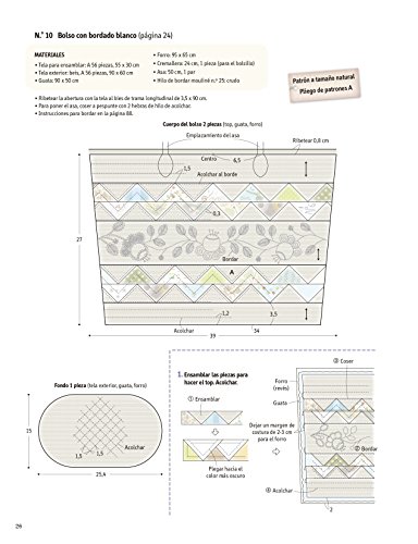 Diseños creativos de patchwork: 33 proyectos con sus patrones