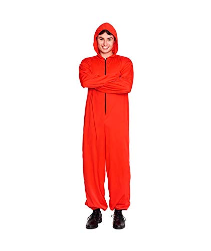 Disfraz La Casa de Papel Atracador Mono Rojo Unisex Halloween Carnaval Cosplay (S)