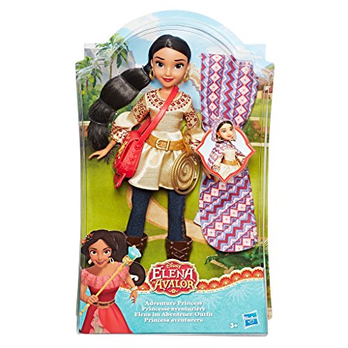 Disney Girls - Muñeca Elena de Avalor Vestido Aventuras (Hasbro C0378EU4)