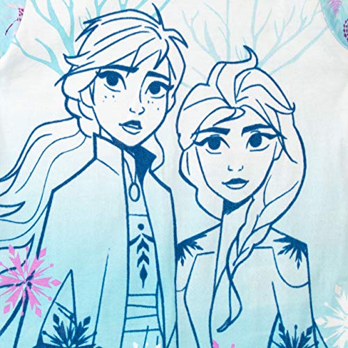 Disney Pijamas de Manga Larga para niñas El Reino del Hielo Frozen Azul 3-4 Años