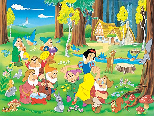 Disney Princess - Blancanieves y los 7 enanitos, Puzzle de 24 Piezas (Ravensburger 05354 4)