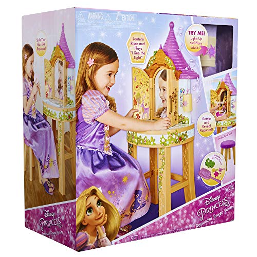 Disney Princess Bulk Vanity Rapunzel tocador a Granel, Multicolor (Jakks Pacific 4608)