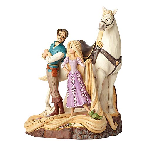 Disney Vive Tu Sueño-Rapunzel-El Entrelazamiento de La Torre, Resina, Multicolor, 14.50x15.50x0.50 cm