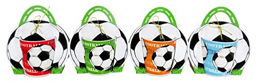 DISOK - Taza Fútbol En Bolsa De Regalo Niños en Cumpleaños y Fiestas de Comuniones