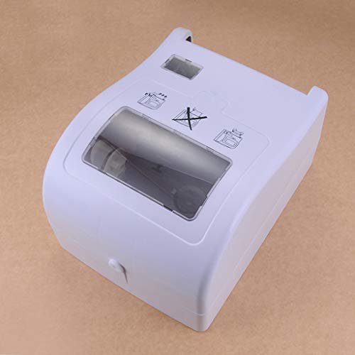Dispensador automático de toallas de papel XJBHRB, diseño de elevación, dispensador de toallas de mano, sin contacto, color blanco
