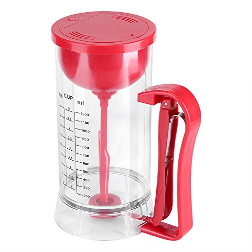 Dispensador de batería eléctrica para Cupcakes, 1200 ML para medir gofres Magdalenas moldes de Cocina