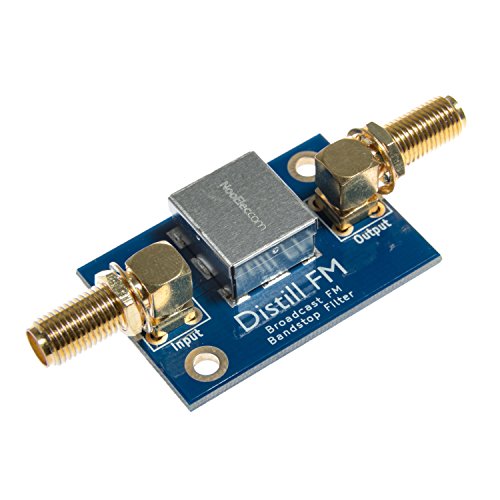 Distill:FM Barebones - Broadcast FM Bandstop Filter (FM Notch Filter) para Aplicaciones de Radio Definidas por Software (SDR)