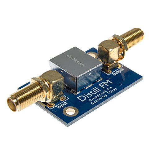 Distill:FM Barebones - Broadcast FM Bandstop Filter (FM Notch Filter) para Aplicaciones de Radio Definidas por Software (SDR)