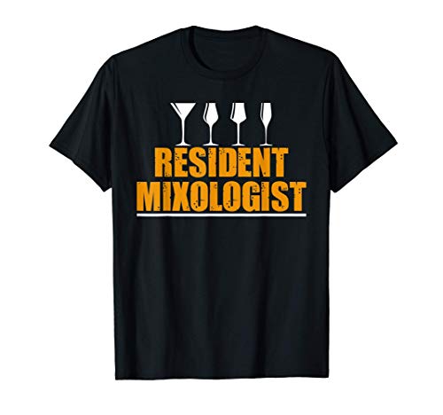 Divertido Barman Mixólogo Camarero Profesional Regalo Camiseta