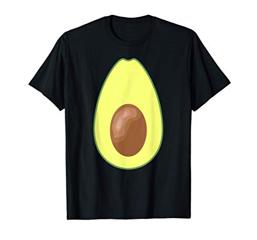 Divertido Disfraz Aguacate Comida Vegana Hombre Mujer Niños Camiseta