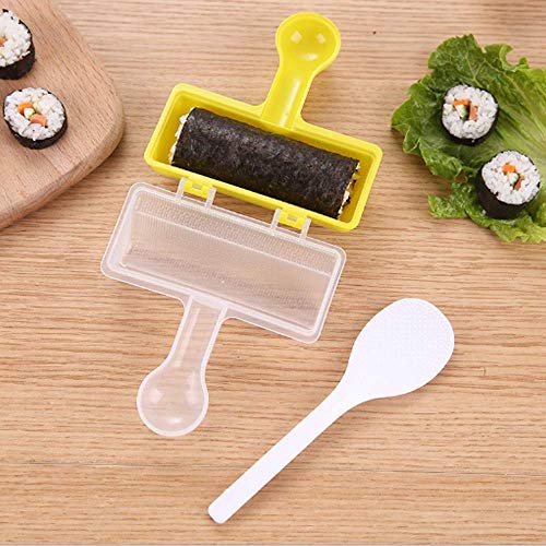 DIY Sushi Maker Nori Roll Herramienta de Arroz Sushi Hacer Molde DIY Máquina de Hacer Sushi Máquina para Hacer Bolas de arroz de Mano Bola de arroz Laver Molde kit de sushi para principiantes