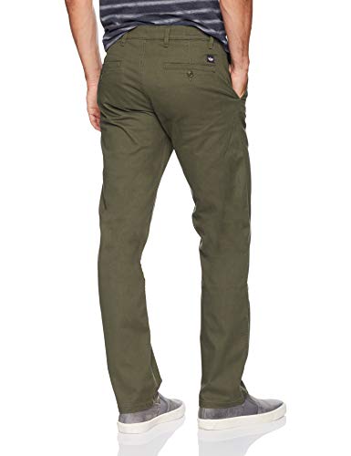 Dockers Men's Straight Fit Original Khaki All Seasons Tech Pants D2, Deep Depths, 42 30