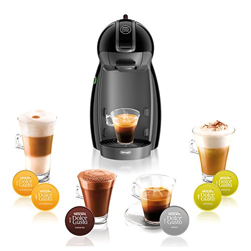 Dolce Gusto EDG200.B Cafetera Monodosis, 1500 W, 0.6 litros, plástico, Negro