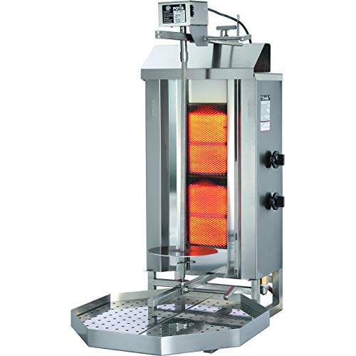 Döner Kebab - Máquina de gas profesional (30 a 120 kg, 30 kg)