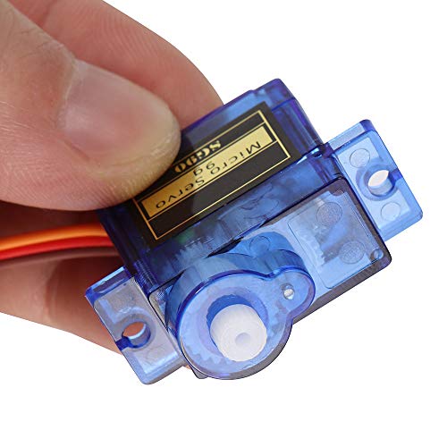 Donpow Alta ambición SG90 9g Mini Micro Servo para RC Helicóptero Avión Coche Barco Robot Brazo/Mano/Caminar/Servo Control de Bloqueo de Puerta 2pcs