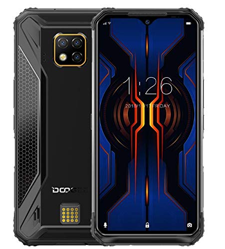 DOOGEE S95 Pro Móvil Antigolpes - Helio P90 Octa-Core 8GB RAM 128GB ROM, 48MP AI Cámara Triple, Android 9.0 IP68 Móviles Todoterreno Resistentes, Pantalla FHD + de 6.3", NFC, Carga Inalámbrica