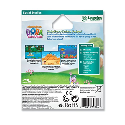 Dora la Exploradora Dora - Accesorio para Tablet para niños (versión en inglés)