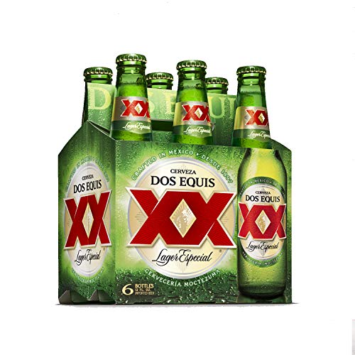 Dos Equis Cerveza Mexicana - Paquete de 6 botellas x 330 ml (Total: 1.98 L)