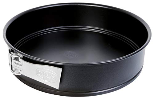 Dr. Oetker Molde Desmontable 1 Fondo 24Cm. Antiadherente, Metal, Negro, 24 cm