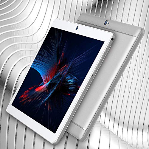 Dragon Touch K10 Tablet 10.1 Pulgadas 1280x800 HD IPS Tablet Android 8.1 con WiFi Bluetooth Procesador Quad-Core RAM de 2GB 16GB de Memoria Interna Doble Cámara Plateado