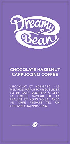 Dreamy Bean Chocolate Hazelnut Cappuccino Flavour Coffee (227g cafetiere grind) / Café Aromatizado Chocolate Avellana Cappuccino 227g