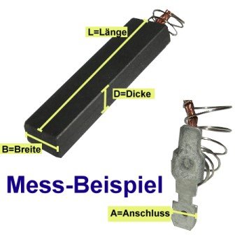 DREHFLEX - Escobillas/cepillos de carbón para varios modelos de Lavadoras de Casa Bauknecht/Whirlpool - Compatible con las partes de nº 481931088529//2 unidades)