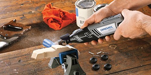 Dremel Platinum Edition 8220 - Multiherramienta inalámbrica, 12 V, kit con 5 complementos, 65 accesorios, velocidad 5.000 - 35.000 rpm para tallar, grabar, fresar, amolar, pulir, cortar y lijar