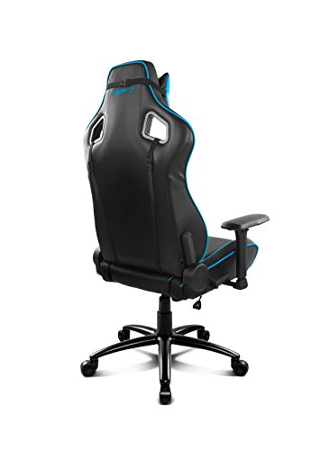 Drift DR400BL - Silla Gaming Profesional, (Polipiel Alta Calidad, Ergonómica), Color Negro/Azul